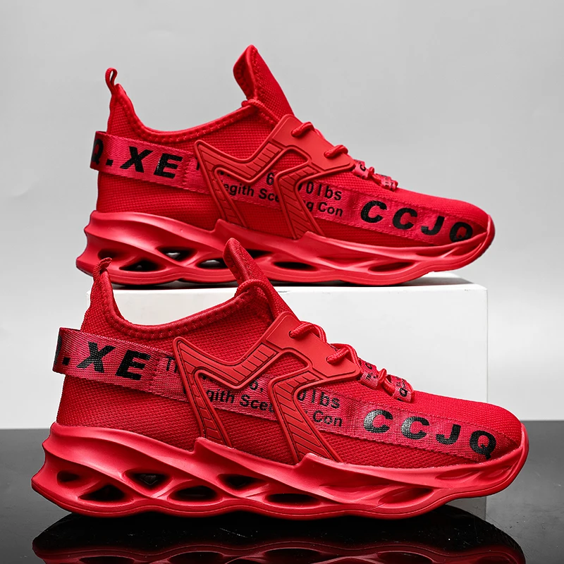 Breathable Running Shoes 46 Light Men's Shoes 45 New Sports Shoes Large Size Sneakers Fashion Outdoor Jogging Casual Shoes