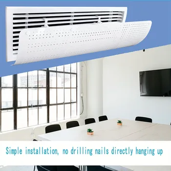 

Household Office Central Air Conditioning Windshield To Prevent Direct Blowing Adjustable Air Conditioning Cover Airco Cleen