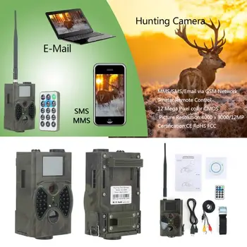 

HC300M Hunting Trail Camera 12MP 940nm Night Vision Infrared Camera SMS MMS Photo Traps Chasse Scout Video Cameras Surveillance