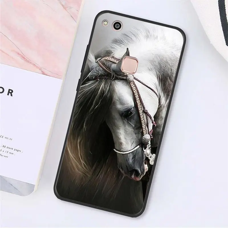 MaiYaCa с аппликацией в виде животного, лошади, чехол для телефона для huawei Y9 Y7 Y6 II Y5 II Y7 Prime