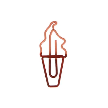 

Ice Cream Mini Paper Clips vegetable shaped paper clip Stationery Metal Cute carrot peas paper Clip Photos Tickets Notes Letter