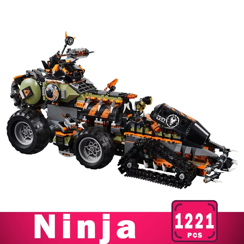 Ninja Blocks Toys Cars Trucks Dieselnaut Sets Kits DIY Building Bricks Gifts Kids For Children Ninjagoed | Игрушки и хобби