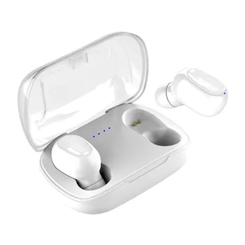 

High Quality Bluetooth Headset TWS V5.0 + EDR Stereo Wireless Binaural In-ear MiniI W/ Charging Case Charging Cable