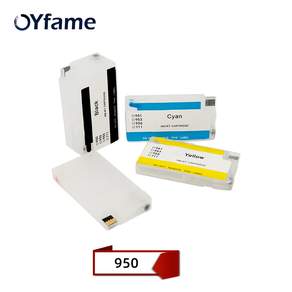 OYfame 950 951 чернильный картридж для HP с чипом АРК 8100 8610 8620 8630 8640 8660 8615 8625 принтер |