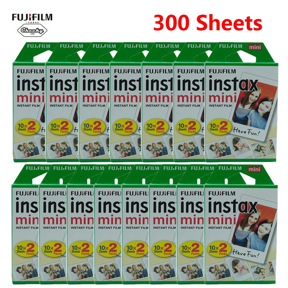 10-300 листов fuji пленка Instax Mini белая пленка мгновенная фотобумага для fuji Instax Mini 8 9 7s 9 70 25 50s 90 камера SP-1 2