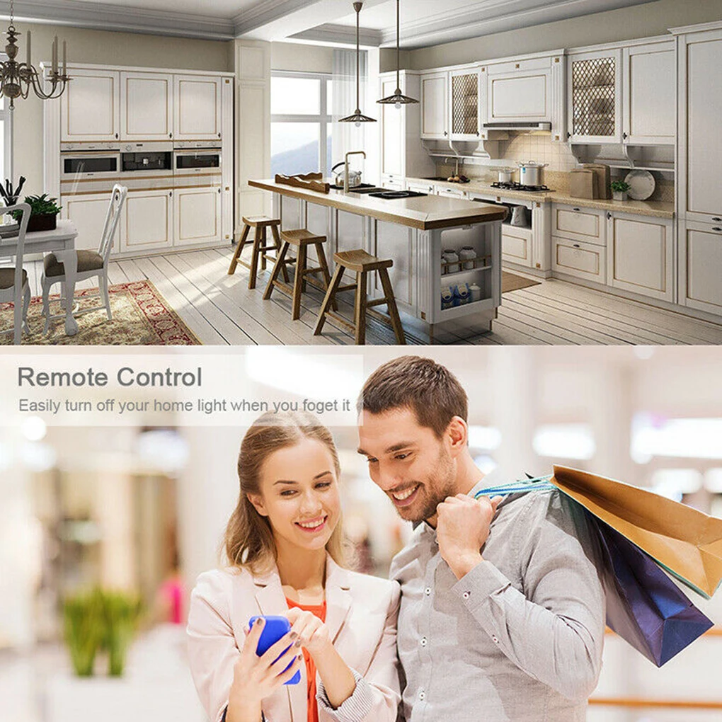 Wifi умная розетка с монитором питания, Wifi Беспроводная умная розетка Беспроводная Google Home Alexa Голосовое управление