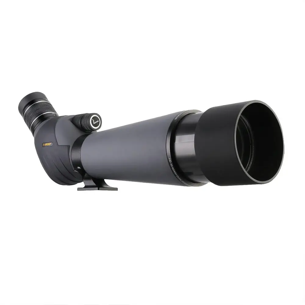 SVBONY 20-60x80 Spotting Scope Dual Speed Focus Telescope SV409 Zoom FMC Lens Coating for Target Shooting Archery Birdwatching