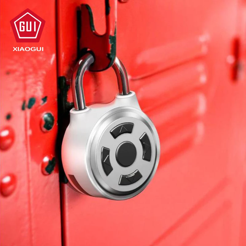 

XIAO GUI Smart padlock electronic bluetooth password mobile APP travel backpack luggage locker lock gym small padlock