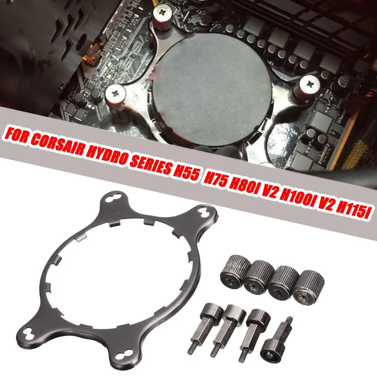 LEORY CPU Cooler AM4 Water Cooling 
