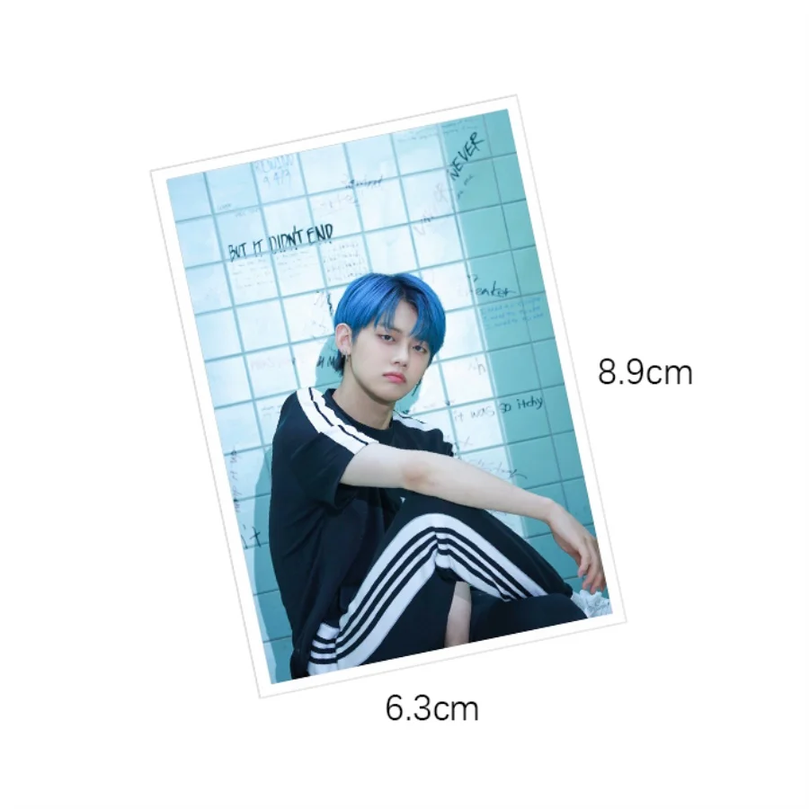 Kpop TXT Polaroid Lomo Photo Card Tomorrow × вместе Yeonjun 9 и три четверти HD Коллекционная Фотокарта Taehyun Beomgyu