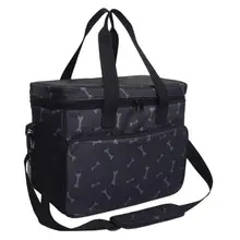 Дорожная сумка для домашних животных, сумки из ткани Оксфорд для домашних животных, сумка для собак, сумка для кошек, сумка-переноска для еды, рюкзак, переносная Дорожная сумка на плечо