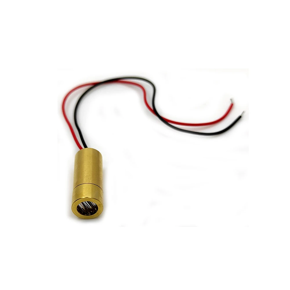 2pcs 5V Line MINI 650nm 5mW 9mm Red Laser Head Laser Positioning Lamp Semiconductor Laser LED LD Module