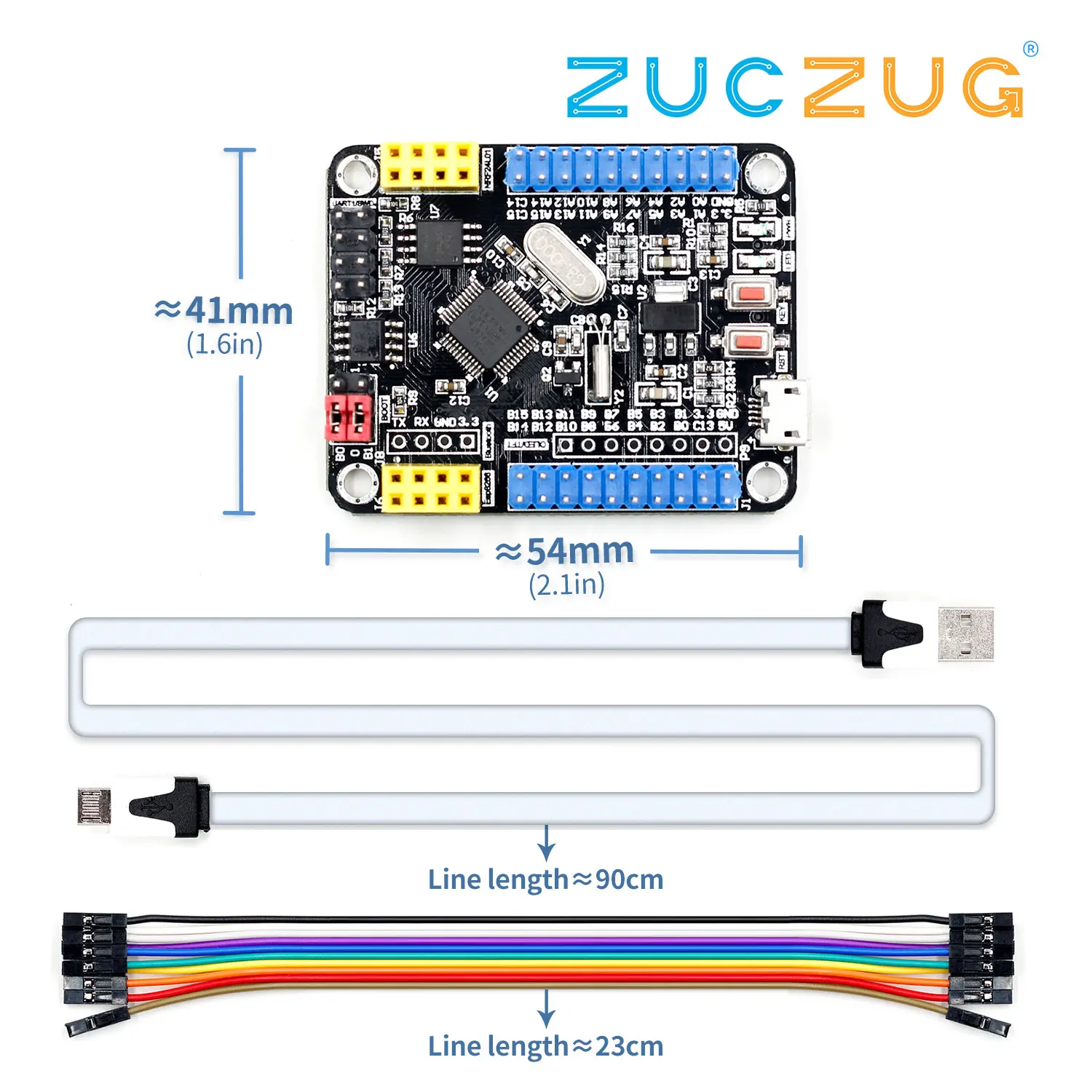 STM32F103C8T6 ARM Мини системная плата для развития STM32|Интегральные схемы| |