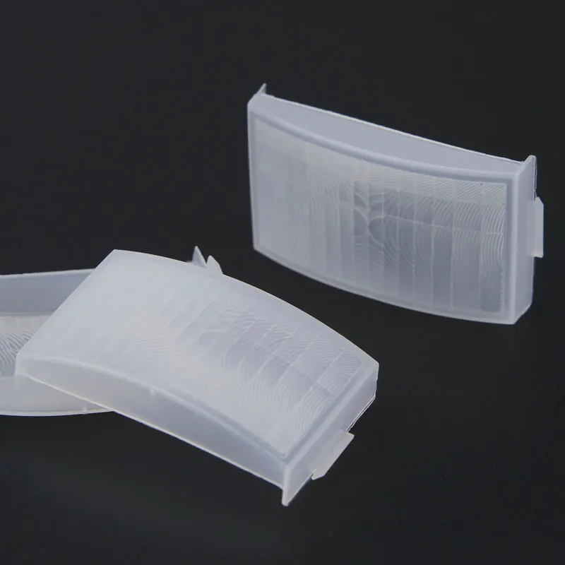 Оптический фокус, длина 25 мм, HDPE, инфракрасная линза Френеля, PIR оболочка, объектив для пиролизного зонда, расстояние срабатывания 9 м