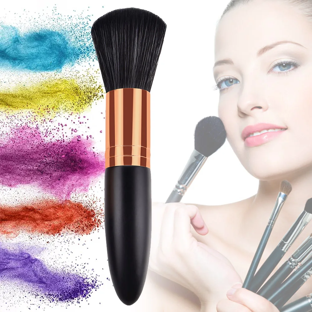 1pc big Makeup Brushes Cosmetic for Powder Concealers with Nylon Bristles Wooden Handle TY99 | Красота и здоровье