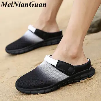

Fashion Men's Sandals Large Size Casual Men Shoes Comfort Light Soft Male Summer Slippers Beach Surf Quick-drying Man Sandals B9