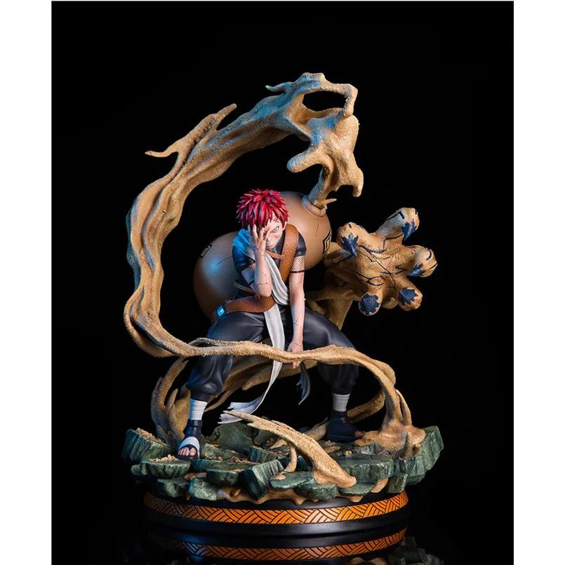 

25cm japanese anime naruto Gaara PVC action figure toys anime Sand cloud Gaara statue collectible model toys Christmas kid gift