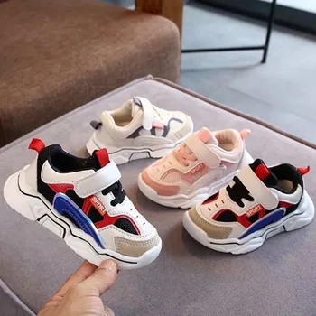 

2020 New Kids Sneakers for Boys Girls Baby Summmer Fashion Comfortable Mesh Shoes Breathable Soft Soled Running Sports Shoes