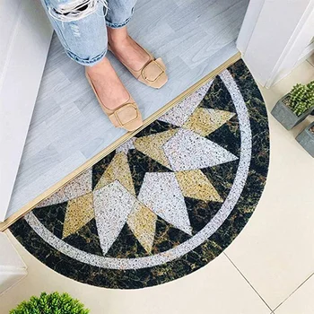 

30X60cm Marble Pattern Anti-Slip Doormat Floor Mat Entrance Front Door Floor Rugs Absorbent Bathroom Door Mat Door Entrance Mat