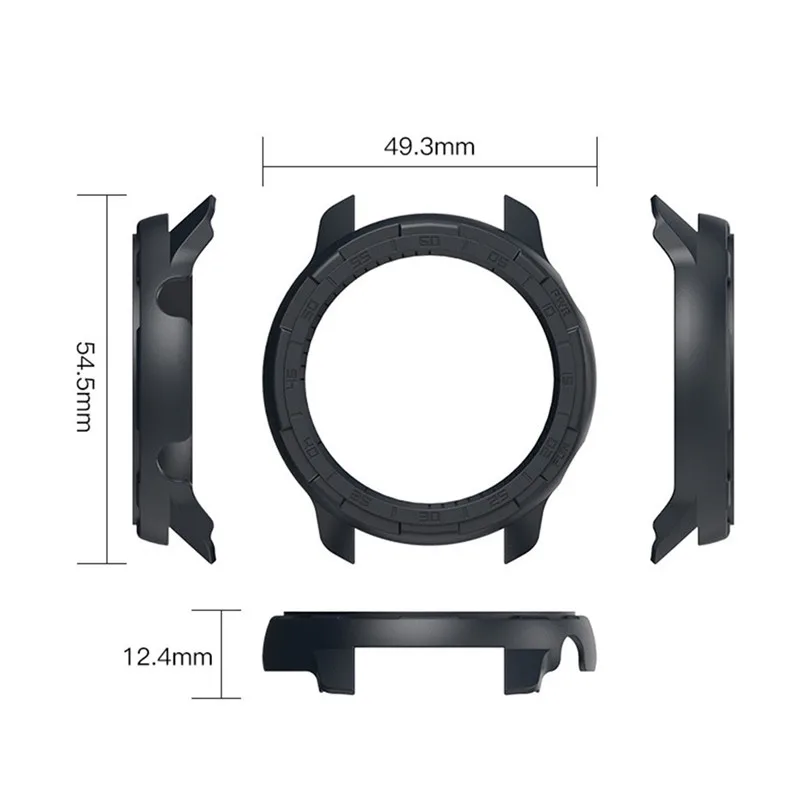 Replacement PC Watch Case Cover Shell Frame Protector for Xiaomi Huami AMAZFIT GTR 47mm 40NOV2921