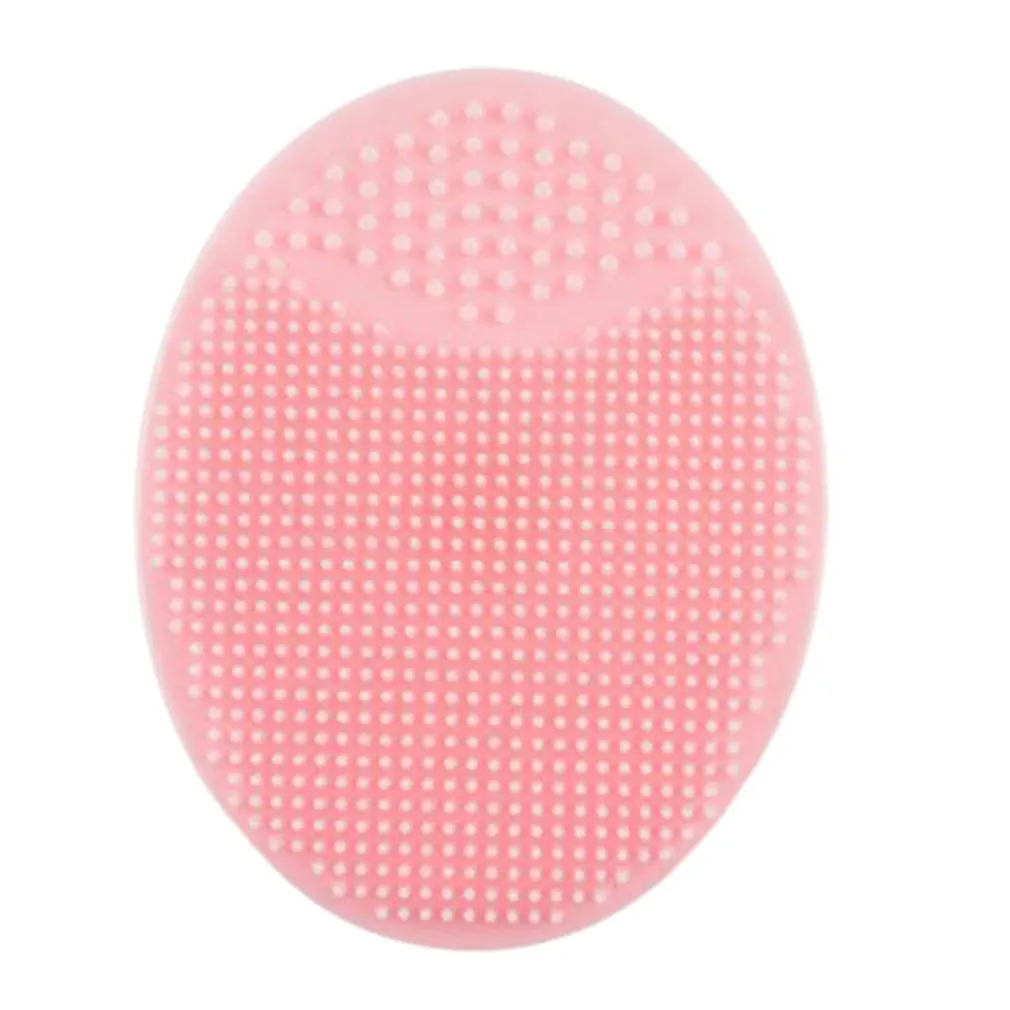 

Deep Cleansing Manual Cleansing Instrument Soft Silicone Oval Face Wash Brush Baby Shampoo Brush Cleansing Brush