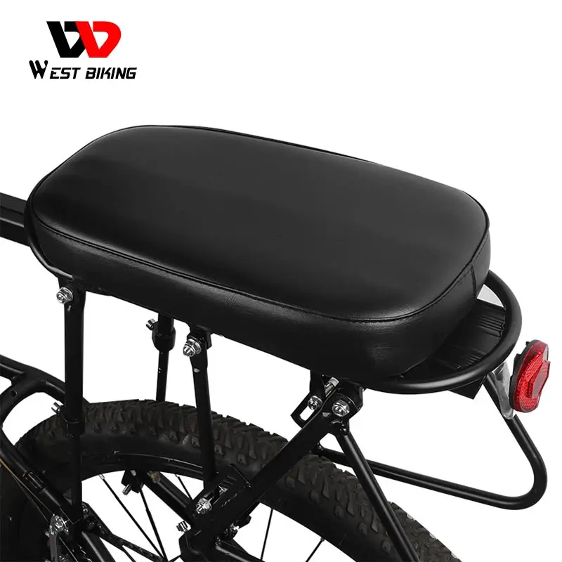 WEST BIKING велосипедное седло из искусственной кожи мягкая толщина эластичная губка