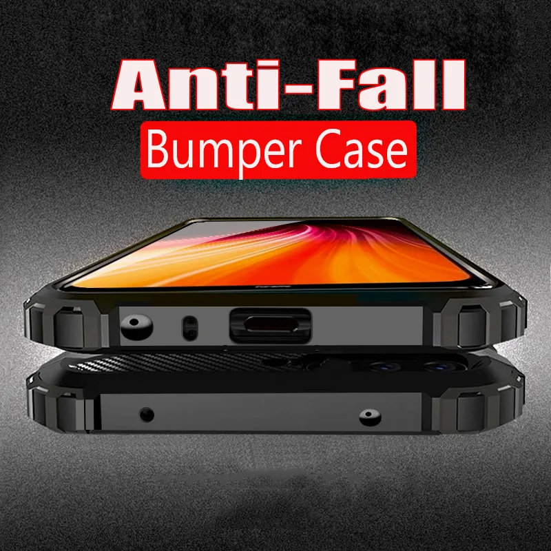 Luxury Soft Silicone Mixed Armor Phone Case For Xiaomi Redmi Note 8 7 6 5 K20 Pro 6A Plus 8A Shockproof PC Original Back | Мобильные