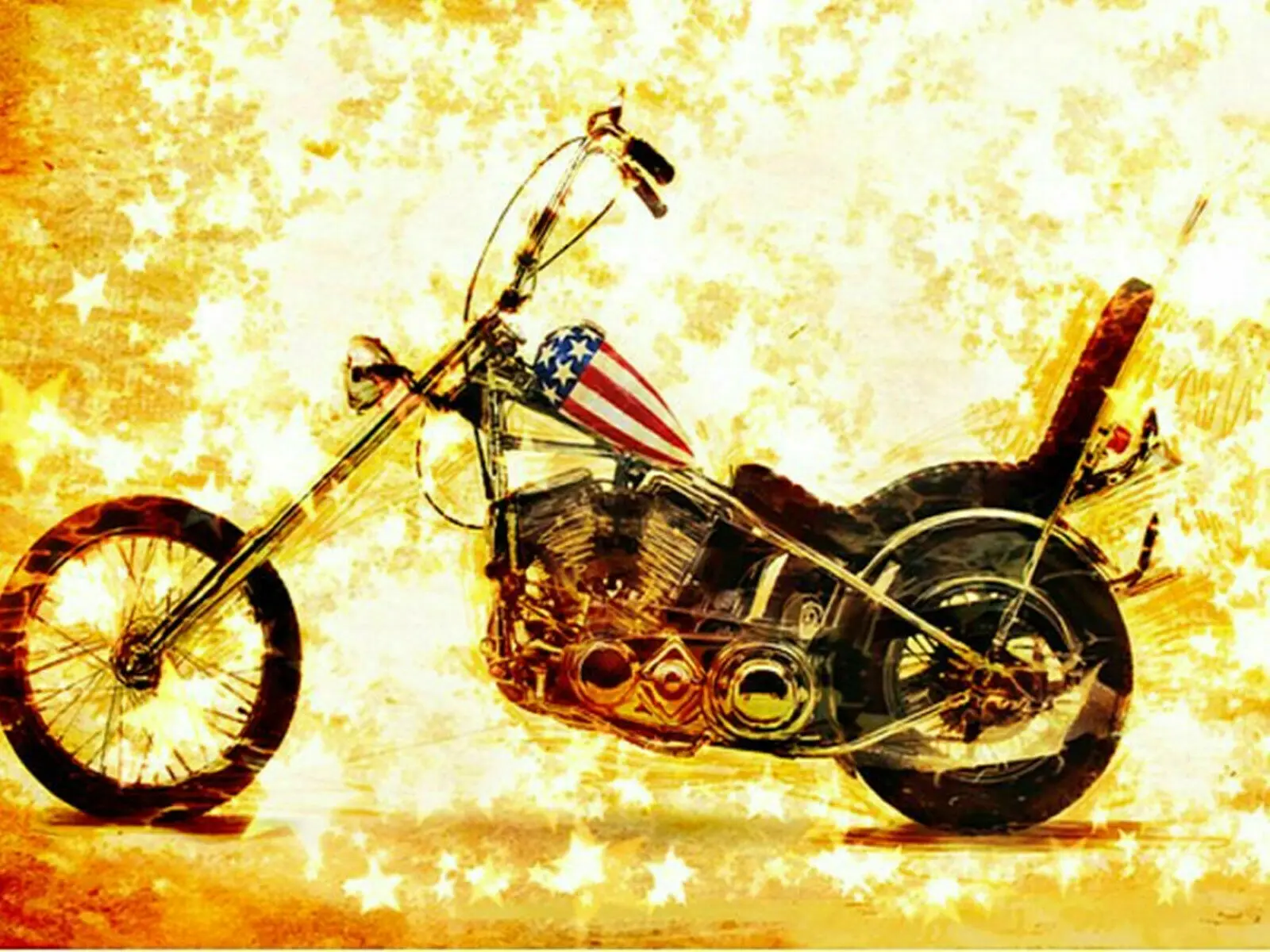 

Diamond for Adults, Full Drill Diamond Art 5D Diamond Painting Kit for Home Wall Decor Gift, Abstract Yellow Motorcycle