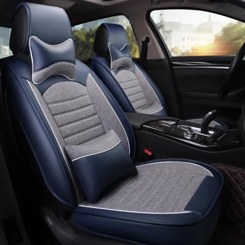 Чехлы на автомобильные сиденья для chrysler 300c fiat 500 аксессуары peugeot 407 volvo v40 toyota camry 40