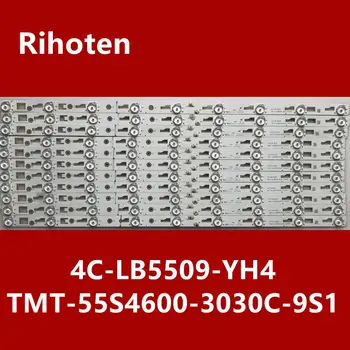 

led backlight 4C-LB5509-YH4 TMT-55S4600-3030C-9S1 for TCL L55F1600E D55E161 screen LLF550ND2L 9led 11pcs