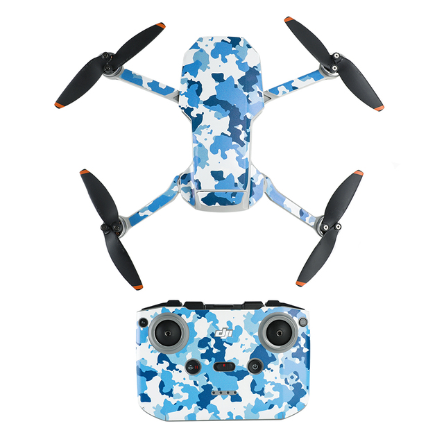 Scratch-proof DJI Mini 2 Protective Film PVC Stickers Decals Full Cover Skin for DJI Mini 2 Drone Accessories