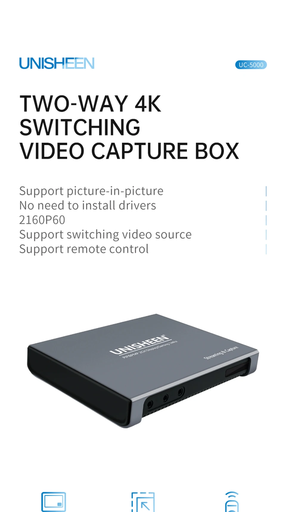 Switchable OBS Vmix Zoom Game Streaming Live Broadcaset USB3.0 1080p 144FPS HDMI