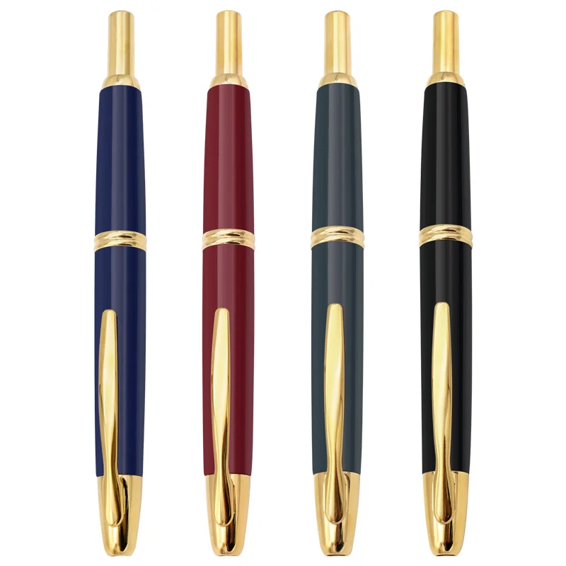 Stylo à plume pilote sans capuchon, couleur or 18K, ensemble de stylos à encre, papeterie FC-15SR, accessoires de bureau