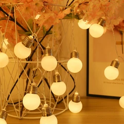 1.5M/3M Fairy Wedding Warm Lights Christmas LED Bulb Led Fairy String Light Outdoor Indoor Party Garden Garland Home Decoration