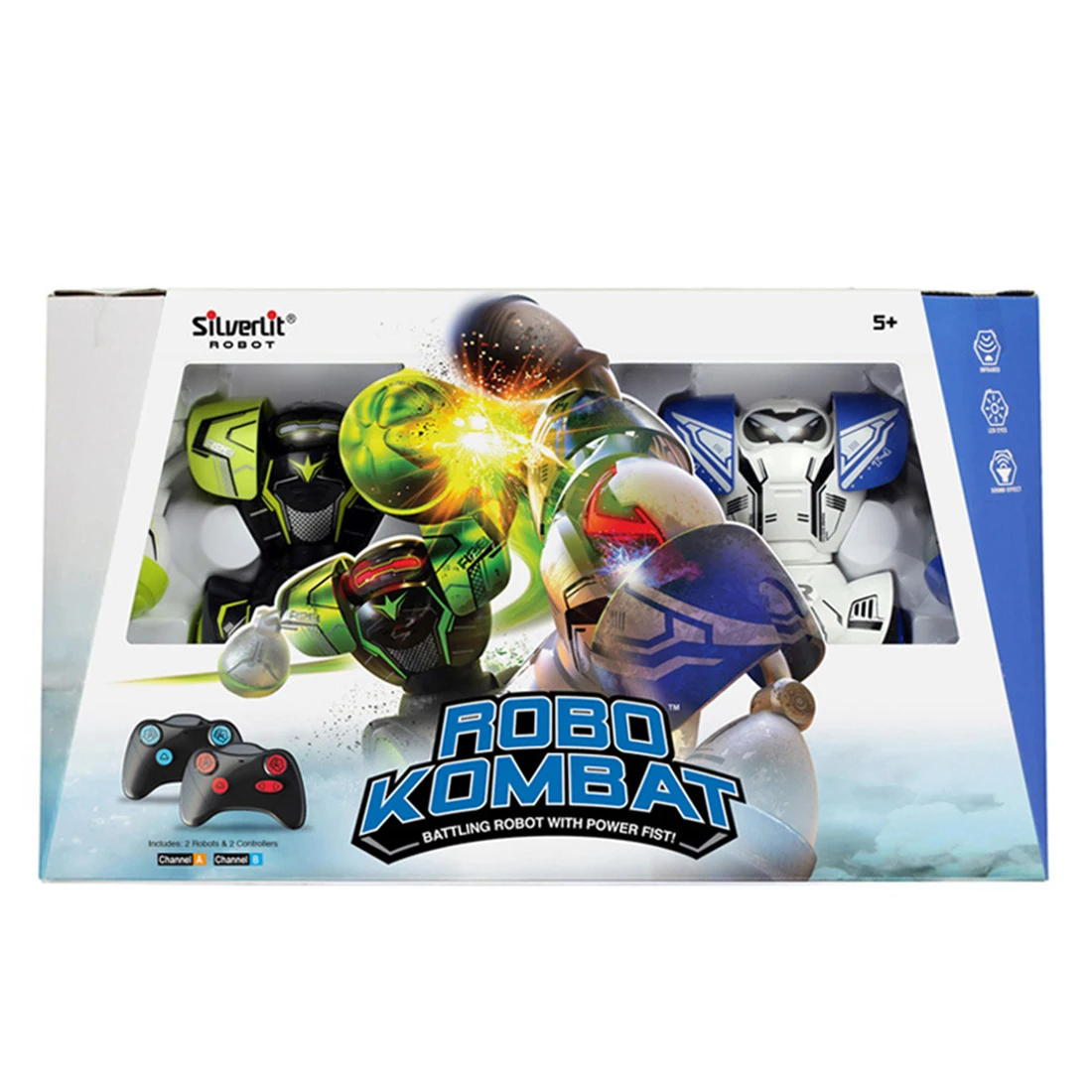 Hot RC Boxing Robots Intelligent Remote Control Fighting Play Toy Battle Robot Without Boxing Target Birthday Gifts for Boys