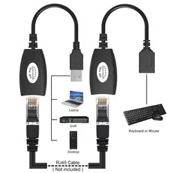 USB 2,0 штекер к женскому коту 5e 6eRJ45 Lan кабель Ethernet Кабель-адаптер высокого качества