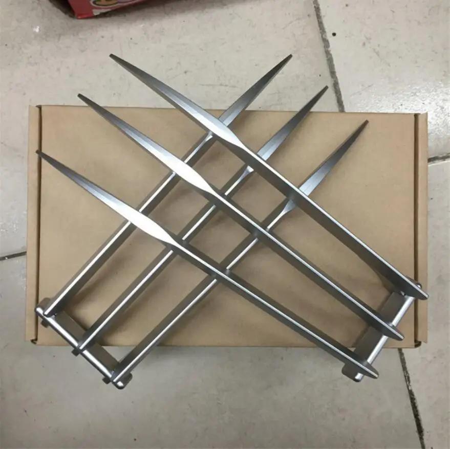 1 1 X Men Cosplay Weapons Toy Wolverines Logan Blade Claw 1 pair Paw Cosplay Prop