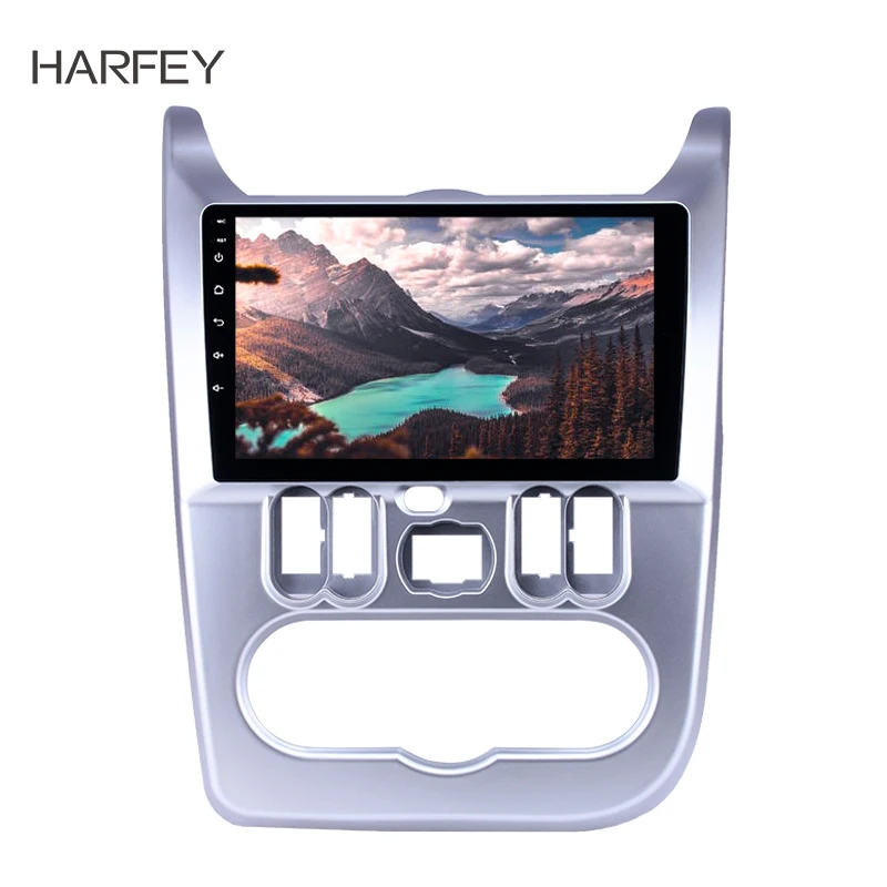 Harfey 9 дюймов gps радио для Renault Duster/Logan 2009-2013 Android 8,1 HD сенсорный экран Bluetooth USB AUX поддержка Carplay 3g wifi