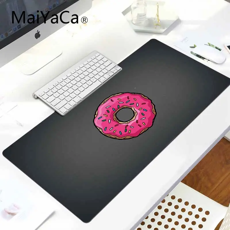 LockEdge 30X90cm MaiYaCa пончики Комфортный коврик для мыши игровой коврик для мыши - Цвет: LockEdge 30X90cm