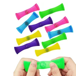 6 pc/lote brinquedos de bola de mármores trançados malha autismo tdah ansiedade terapia brinquedos edc alívio do estresse mão fidget fácil curva com sensorial