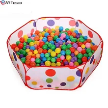 Balles colorées de 5.6cm pour bébé et enfant, jouet de fosse sécurisée, natation, balles d'océan en plastique souple et amusantes, 50 pièces, livraison directe 