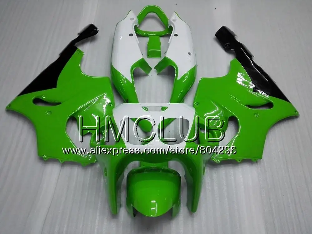 Средства ухода за кожей для KAWASAKI NINJA ZX750 ZX 7R 1997 1998 2003 11JK. 17 ZX 7 R 750 CC цвета: зеленый, черный ZX-7R ZX7R 96 97 98 99 00 01 02 03 обтекатель - Цвет: No. 4