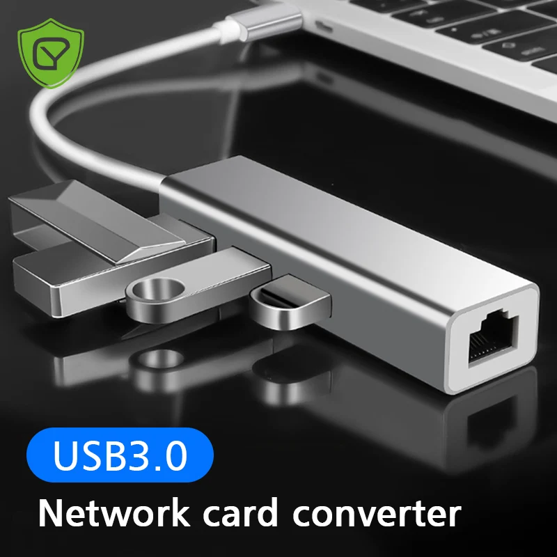 Venta Concentrador de red USB tipo C 3 en 1, adaptador Mini USB tipo C 3,0 a RJ45 PD USB 3,0 OTG, Dock para MacBook Air Pro 2020 PC dmx5MZyZbd0