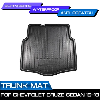 

Car Floor Mat Carpet For Chevrolet CRUZE Sedan 2015 2016 2017 2018 2019 Rear Trunk Anti-mud Cover