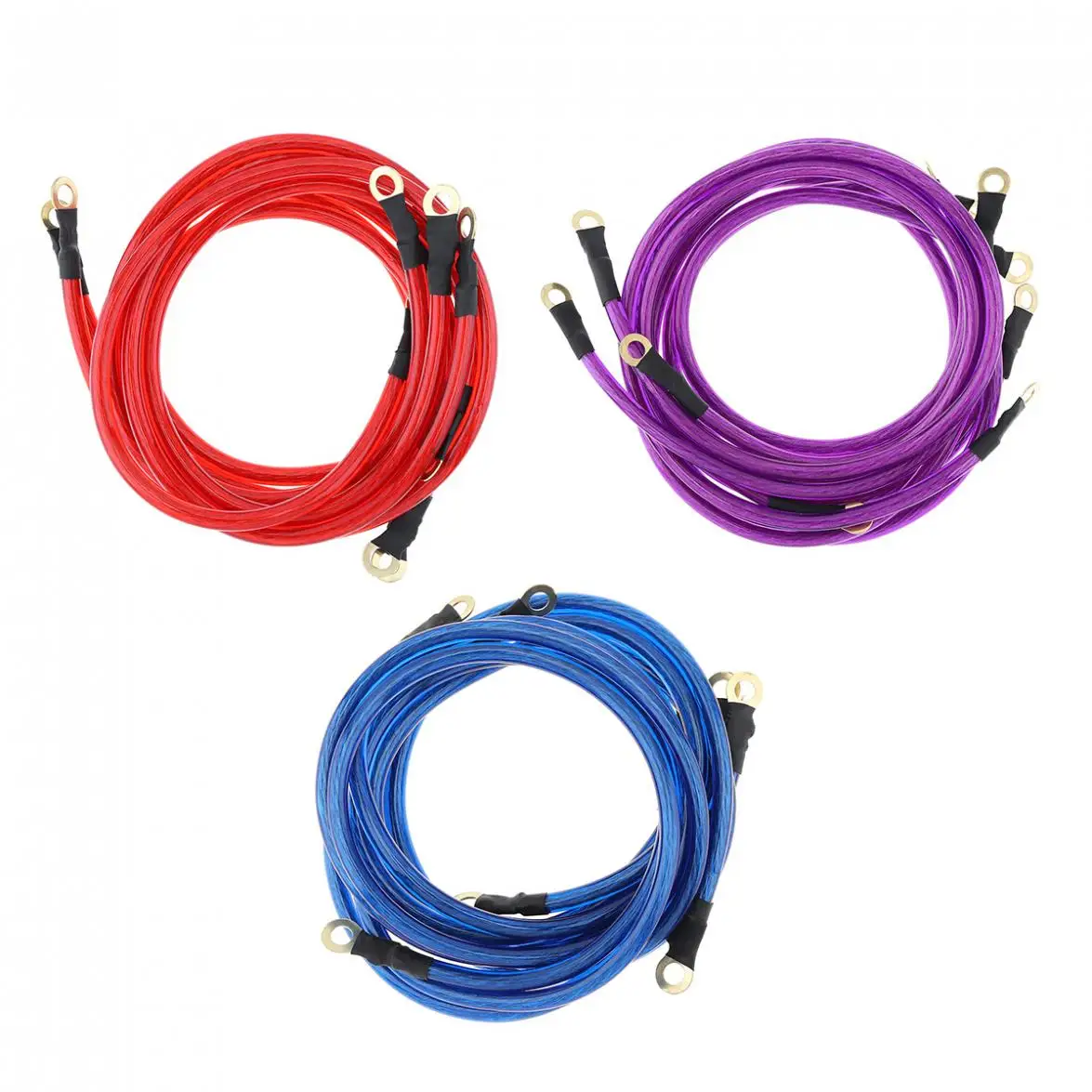 Details about   Universal Vehicle 5-Point Performance Car Grounding Wire Ground Cable System Kit 