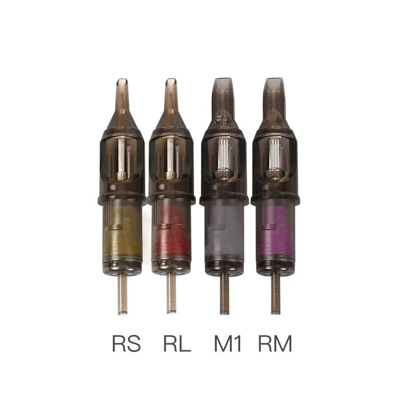 Skup Jednorazowy okrągły wkład RL 20 szt. Do tatuażu obrotowy wkład do długopisu igły sterylne igły