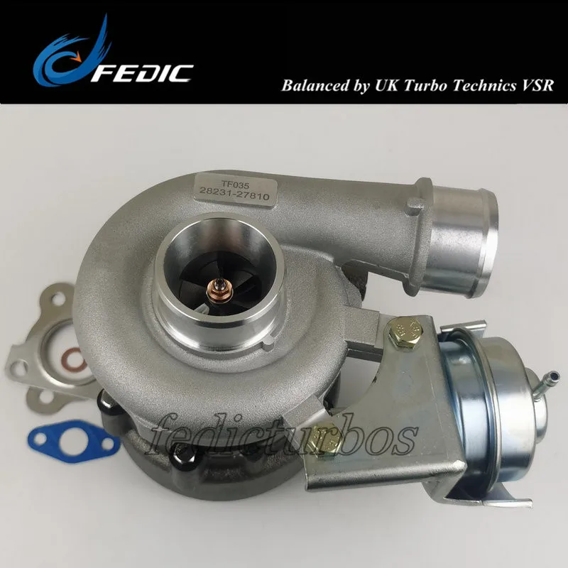 Турбина TF035 28231-27810 49135-07312 турбо зарядное устройство Полный для Hyundai Santa Fe 2 л.с. 2188