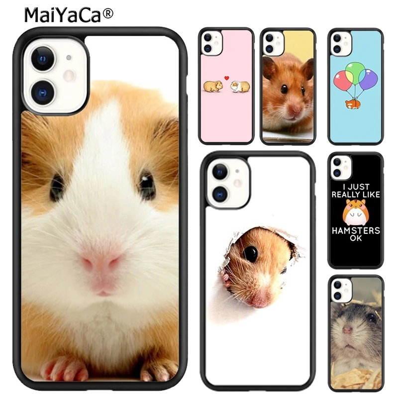 MaiYaCa чехол для телефона с коллажем морской свиньи хомяка iPhone SE 6 6s 7 8 plus X XR XS 11 12 pro max