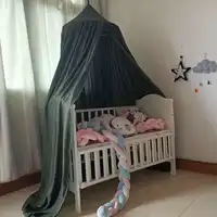 Baby Canopy Mosquito Children Room Decoration Crib Netting Baby Tent Hung Dome Baby Mosquito Net Photography Props 10