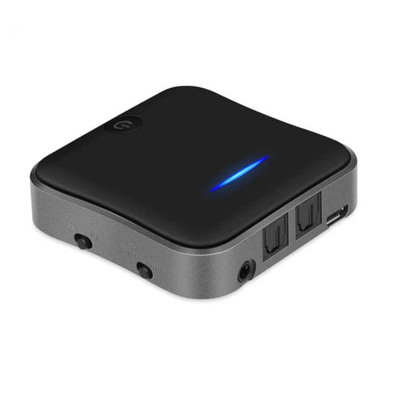  Cuffia Senza Fili Bluetooth 5.0 Trasmettitore Ricevitore Adattatore Aptx Hd Ll Bt Aux Martinetti/Sp